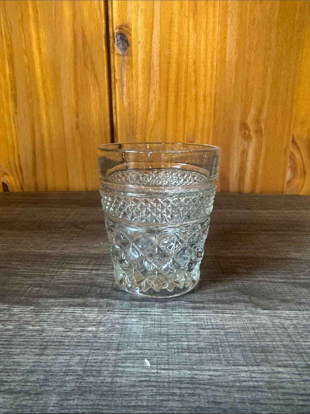 Vintage Anchor Hocking Wexford Clear Old Fashioned